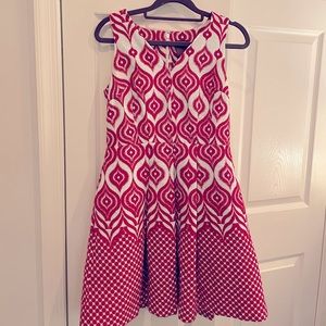 Taylor Red A-Line Dress - Size 6P
